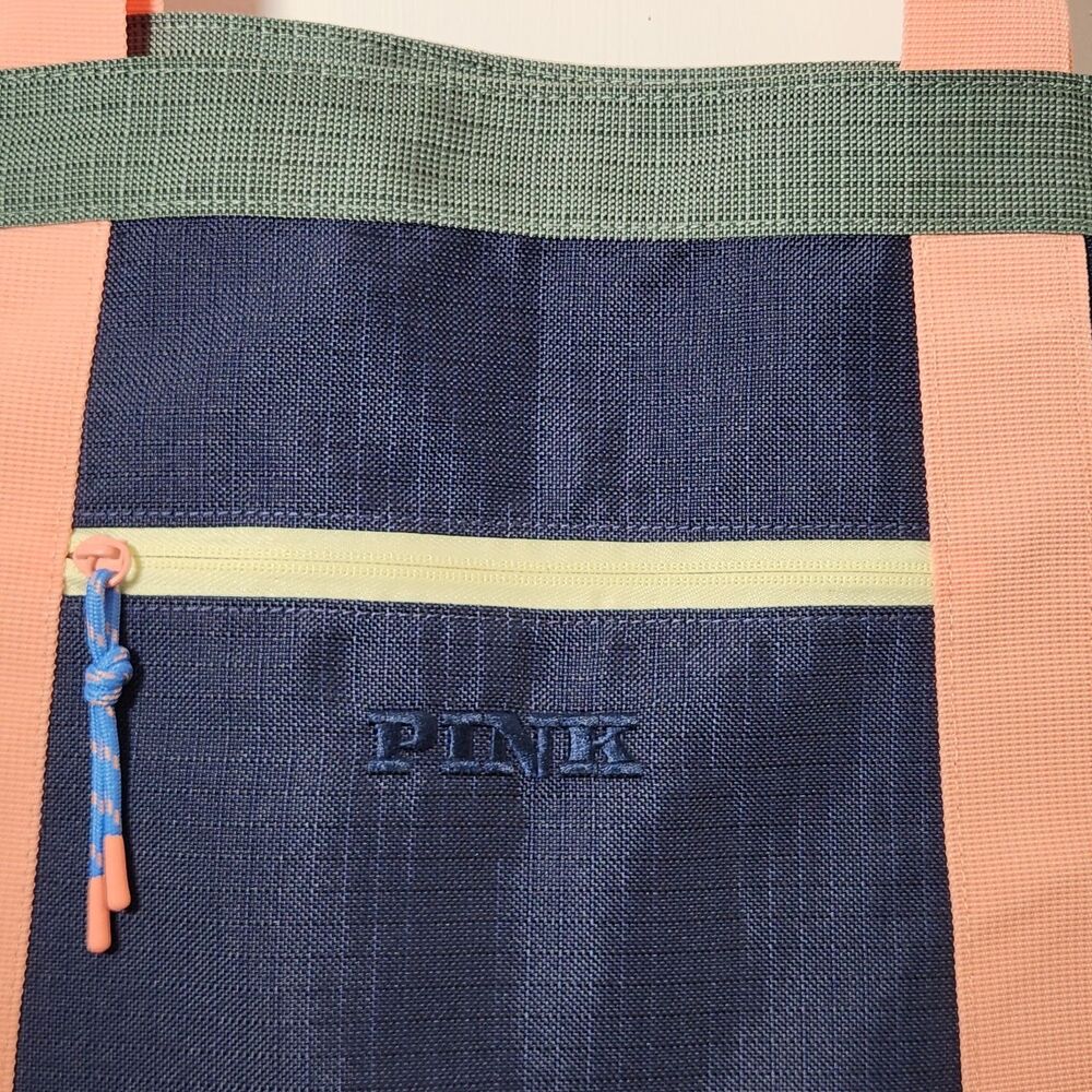 Victoria's Secret PINK Weekender Tote Bag Color Block -27000591 - Picture 3 of 14